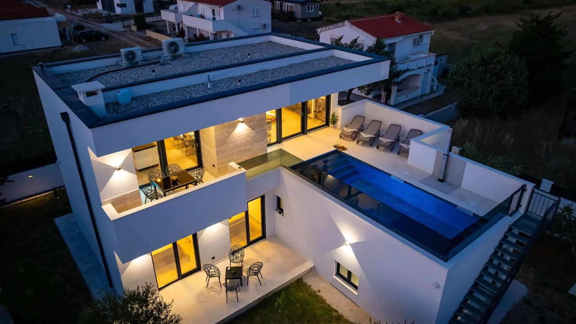 Villa Ap With Pool Zadar Nin Vrsi